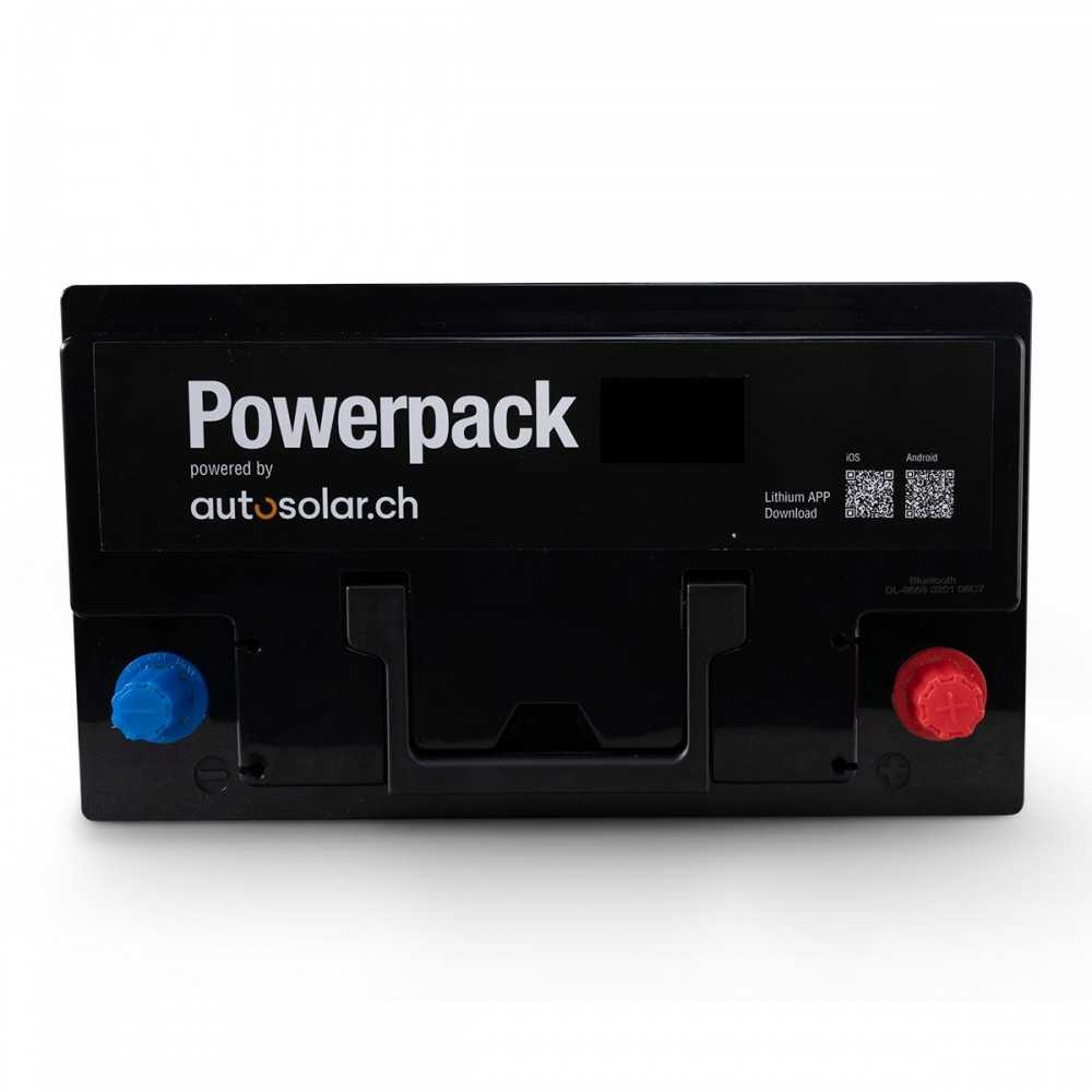 Batterie au lithium 105 Ah (équivalent à 210 Ah) - Batterie solaire LiFePo4 avec application