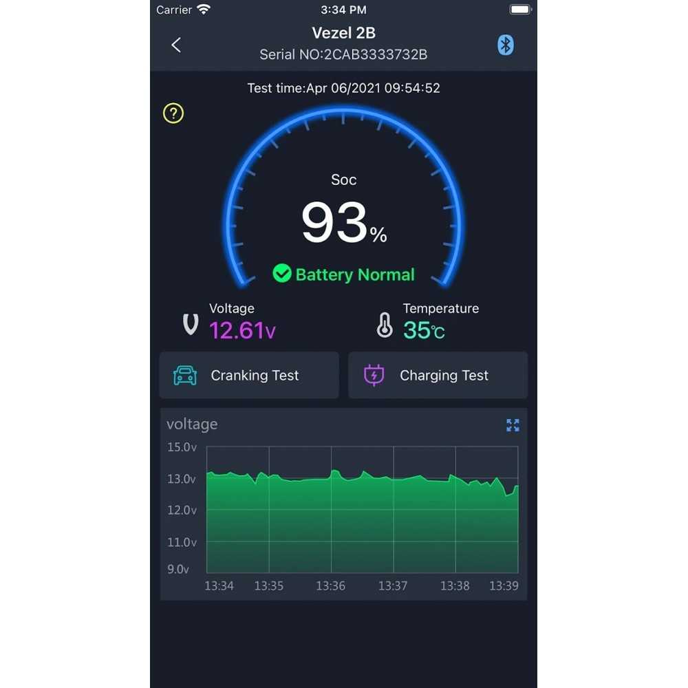 Batterie Monitor mit Bluetooth und APP Batterie Monitor mit Bluetooth und APP