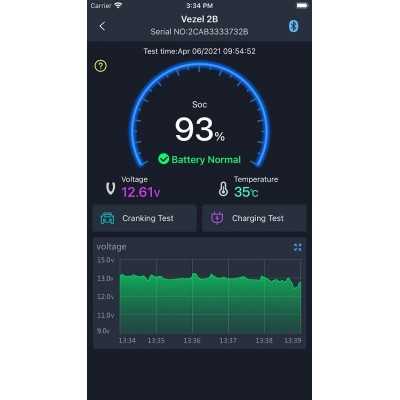 Battery Monitor with Bluetooth and APP