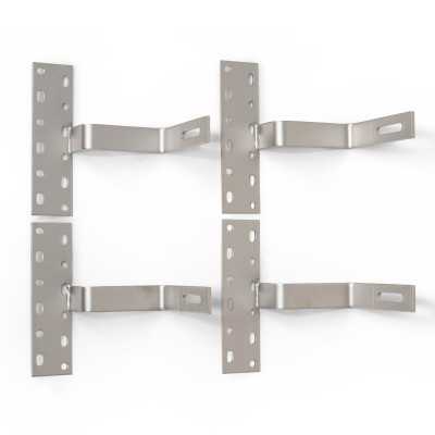 Fastening set for roof tiles