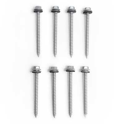 Fastening set for roof tiles
