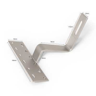 Fastening set for roof tiles