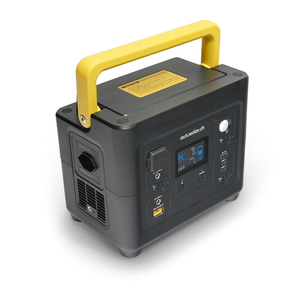 Powerstation 300W mit 135W Solarkoffer - mobiler Generator