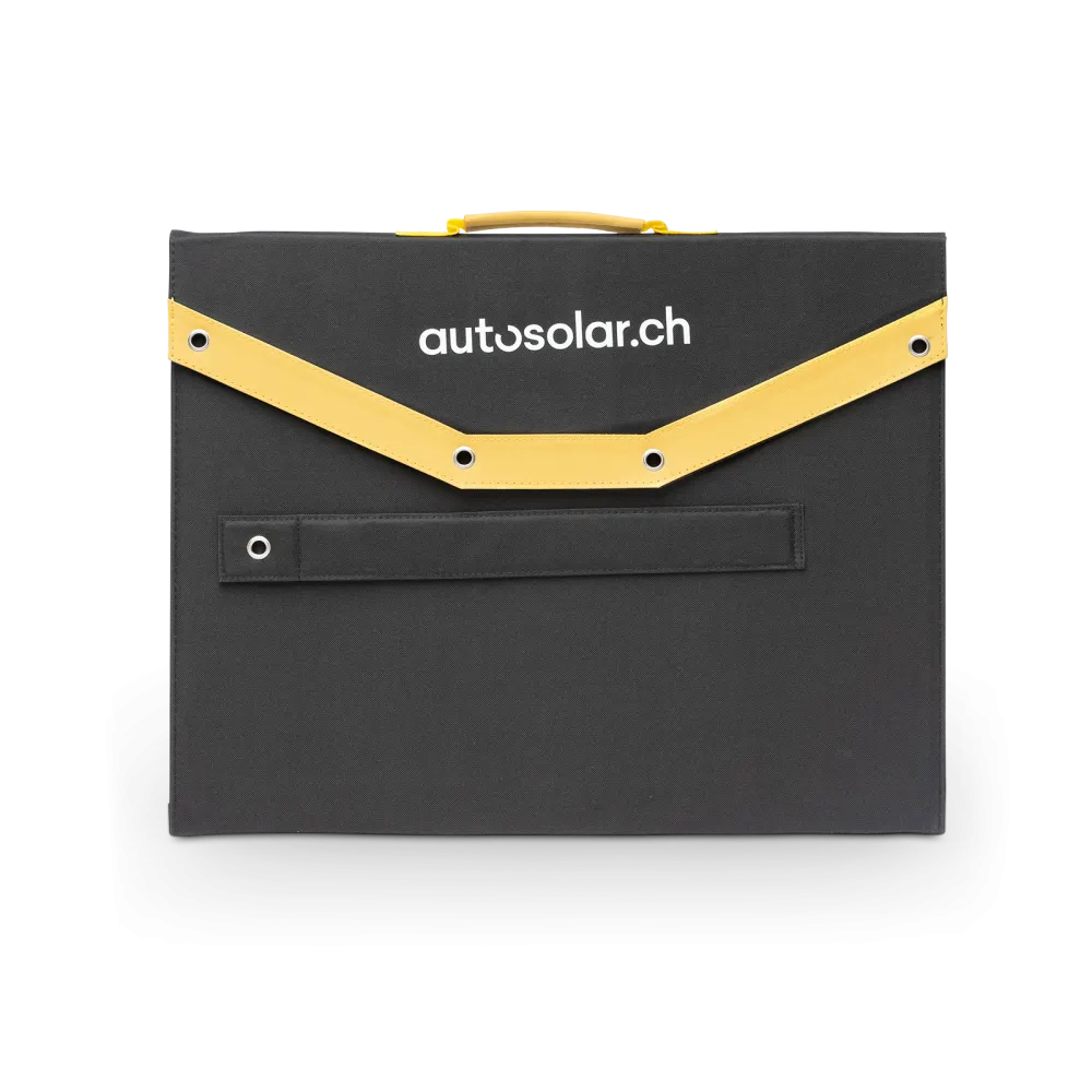 Solaranlage 135W Solarkoffer flexibel, 3x45W, mit Laderegler Solaranlage 135W Solarkoffer flexibel, 3x45W, mit Laderegler