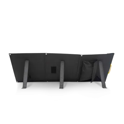 Effizientes Solarmodul 120W: Faltbarer Solarkoffer 120W flexibel - inkl. Ladegerät und Anschlussklemmen