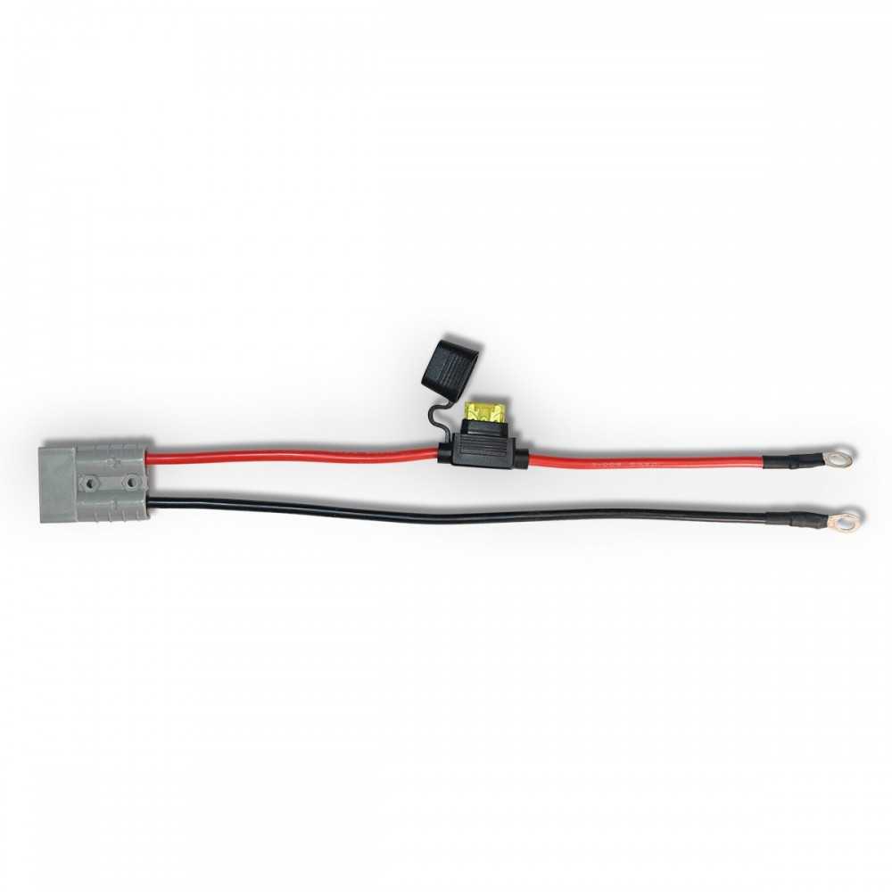 Connection cable battery to charge controller for foldable solar case Connection cable battery to charge controller for foldable solar case