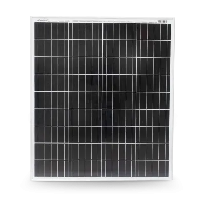 Monokristallines Solarpanel 100W - Solarmodul 100 Watt 12V
