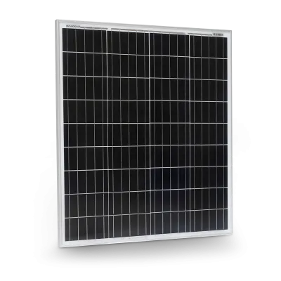 Monokristallines Solarpanel 100W - Solarmodul - Solarplatte 100 Watt