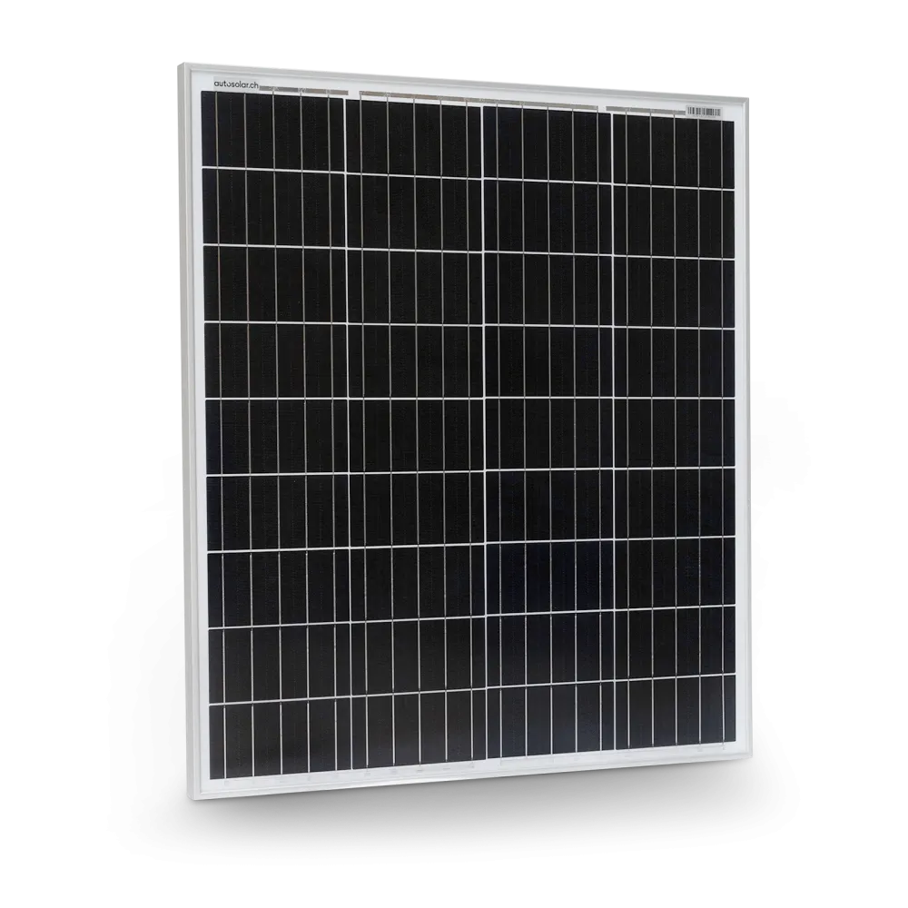 Monokristallines Solarpanel 100W - Solarmodul 100 Watt 12V Monokristallines Solarpanel 100W - Solarmodul 100 Watt 12V