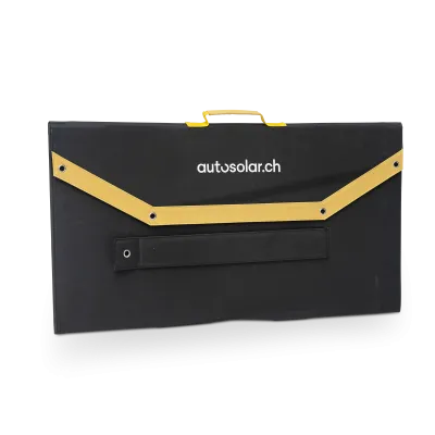 Effizientes Solarmodul 180W: Faltbarer Solarkoffer 180W flexibel - inkl. Ladegerät und Anschlussklemmen