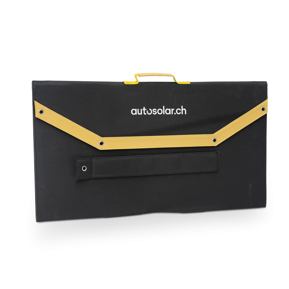 Effizientes Solarmodul 195W: Faltbarer Solarkoffer 195W flexibel - inkl. Ladegerät und Anschlussklemmen Effizientes Solarmodul 195W: Faltbarer Solarkoffer 195W flexibel - inkl. Ladegerät und Anschlussklemmen