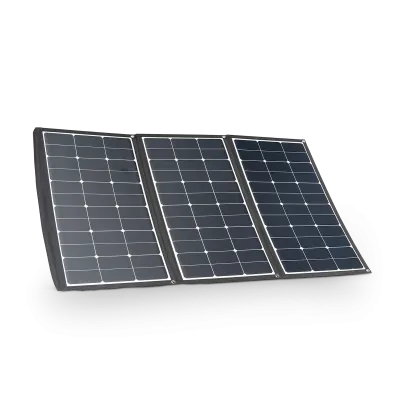 Effizientes Solarmodul 195W: Faltbarer Solarkoffer 195W flexibel - inkl. Ladegerät und Anschlussklemmen