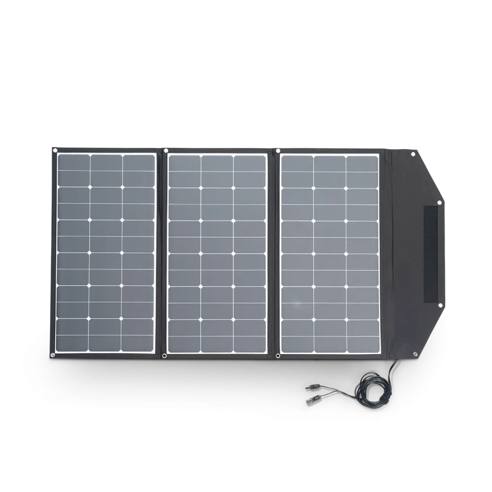 Effizientes Solarmodul 195W: Faltbarer Solarkoffer 195W flexibel - inkl. Ladegerät und Anschlussklemmen Effizientes Solarmodul 195W: Faltbarer Solarkoffer 195W flexibel - inkl. Ladegerät und Anschlussklemmen