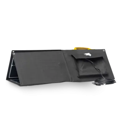 Flexible Solarmodule: Faltbares, effizientes Solarmodul 105W mit Ladegerät - AutoSolar.ch