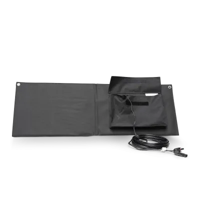 Flexible Solarmodule: Faltbares, effizientes Solarmodul 105W mit Ladegerät - AutoSolar.ch