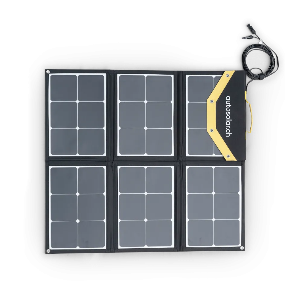 Boîtier solaire flexible AutoSolar 135 watts (6 x 22,5 watts)