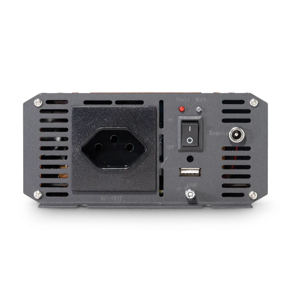 600 Watt inverter - pure sine wave - 12V to 230V - AutoSolar.ch