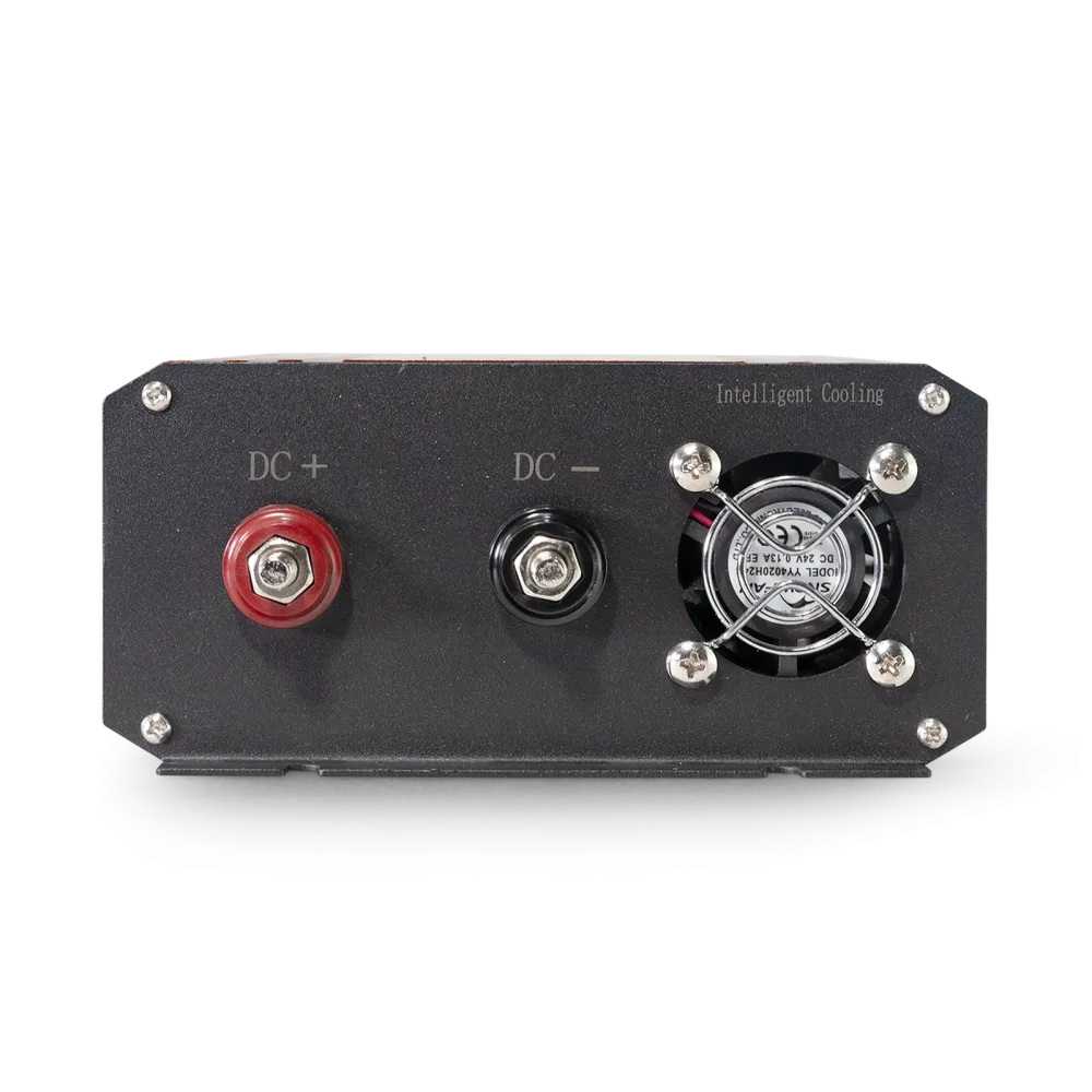 600 Watt inverter - pure sine wave - 12V to 230V - AutoSolar.ch