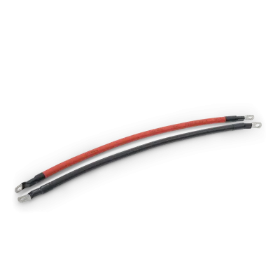Câble de connexion de batterie 25 mm² 43 cm avec cosses à œillet