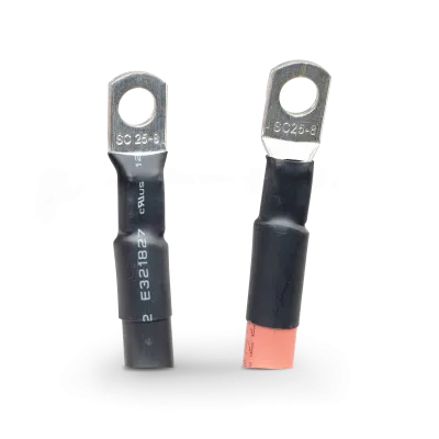 Câble de connexion de batterie 25 mm² 43 cm avec cosses à œillet