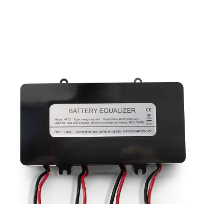 EUR 75,-: Endlich ein praktischer Balancer für zwei 12V-Batterien!