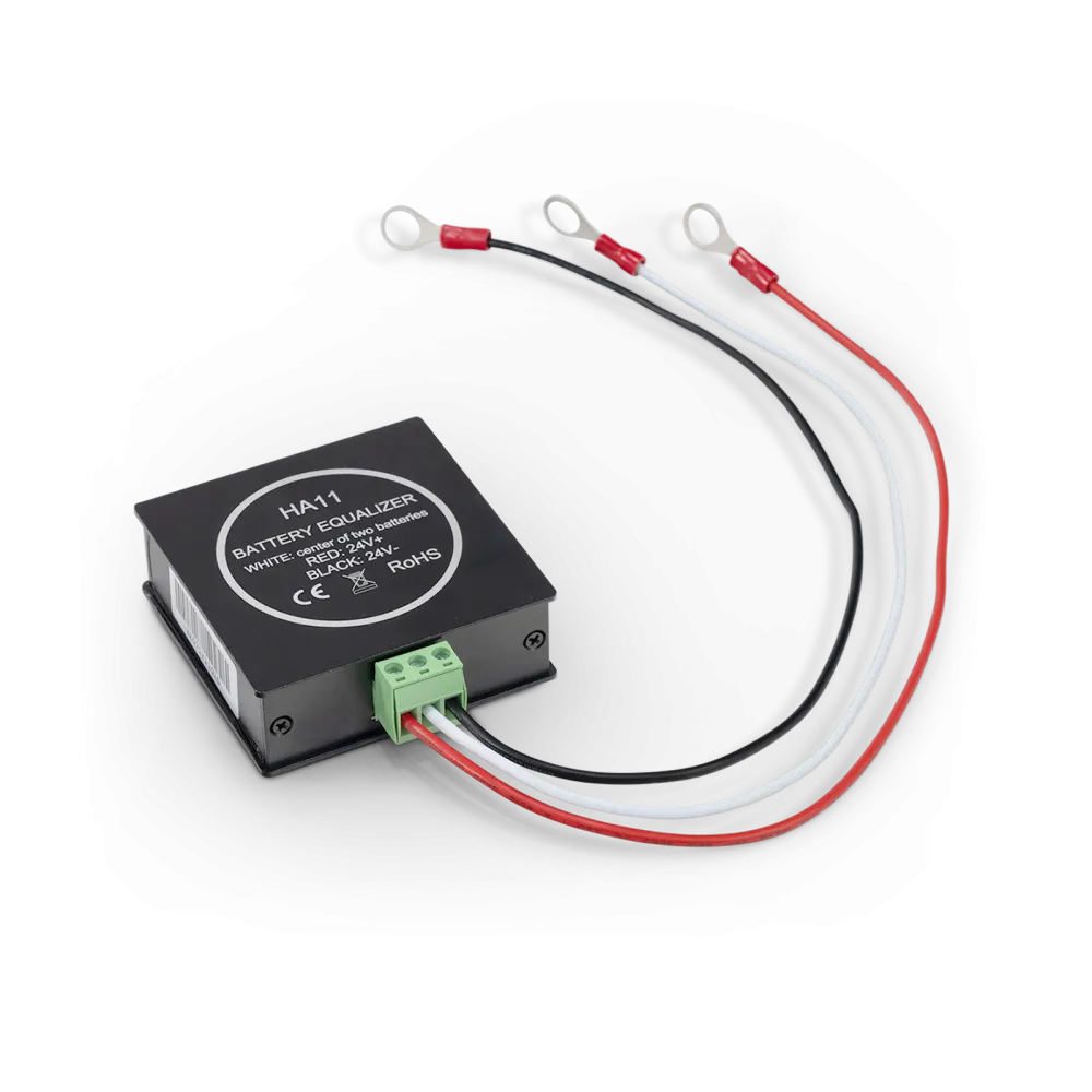 Battery balancer for 2 x 24V batteries with Bluetooth