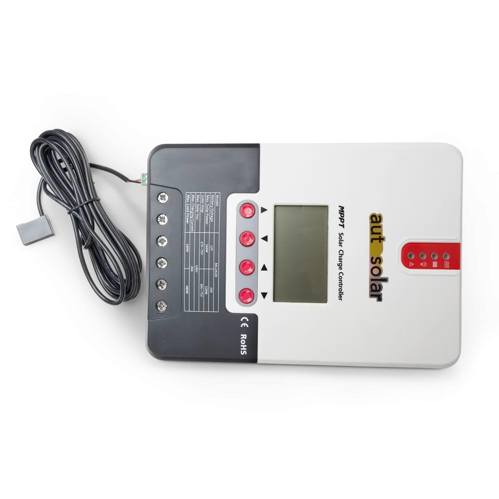 Solar Charge Controller (MPPT) ML2420 20A – 20A MPPT charge controller with display