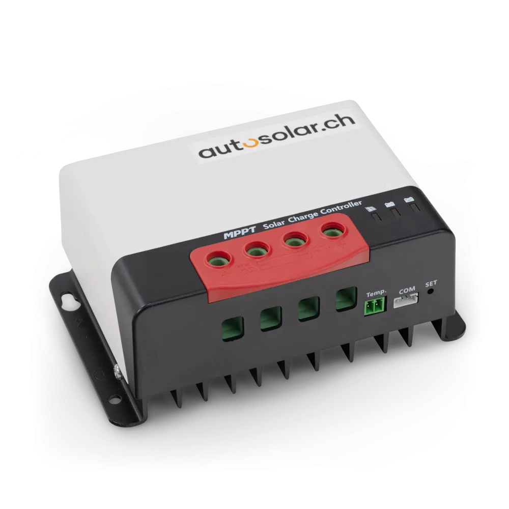 Contrôleur de charge compact 20A, idéal pour les camping-cars, caravanes, etc.