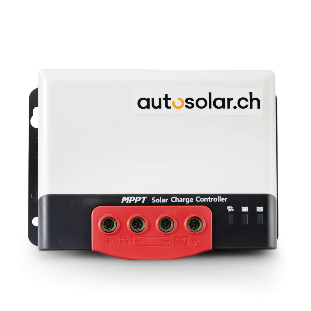 Contrôleur de charge compact 20A, idéal pour les camping-cars, caravanes, etc.