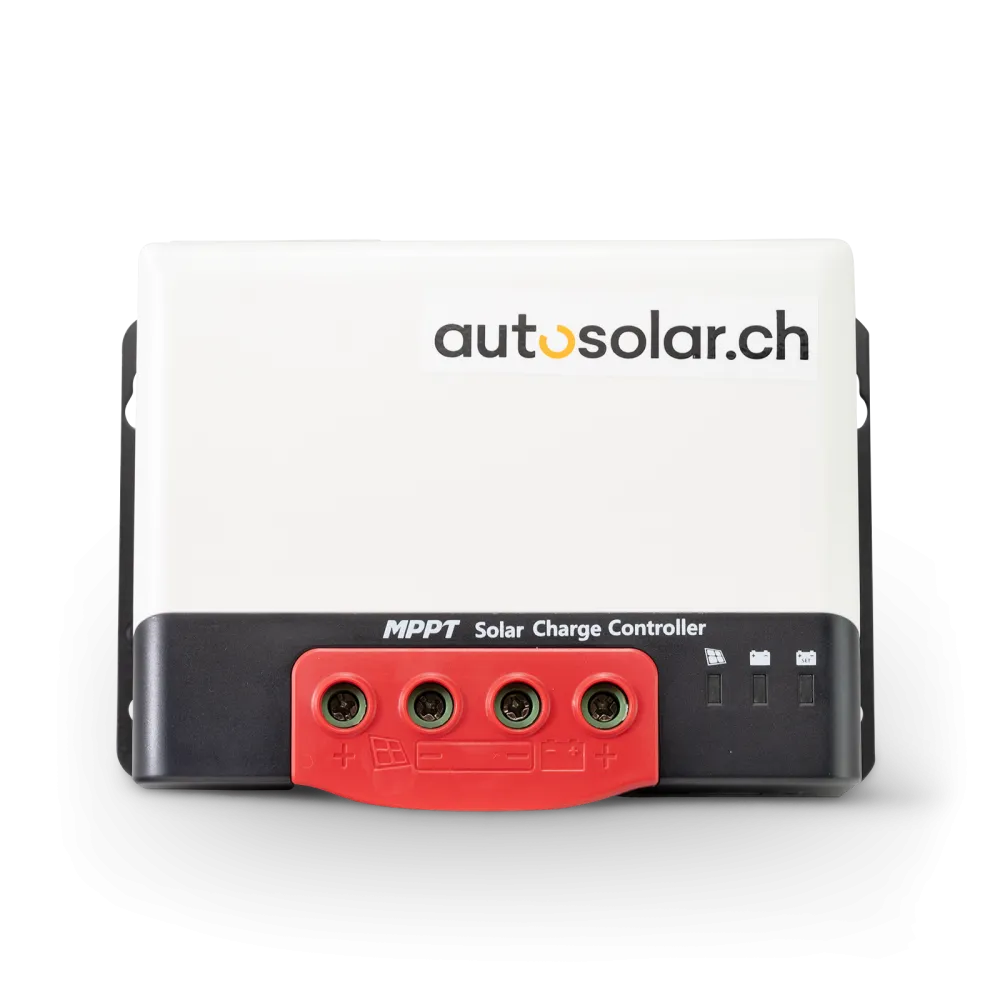 Compact 30A charge controller, ideal for mobile homes, campers etc. Compact 30A charge controller, ideal for mobile homes, campers etc.