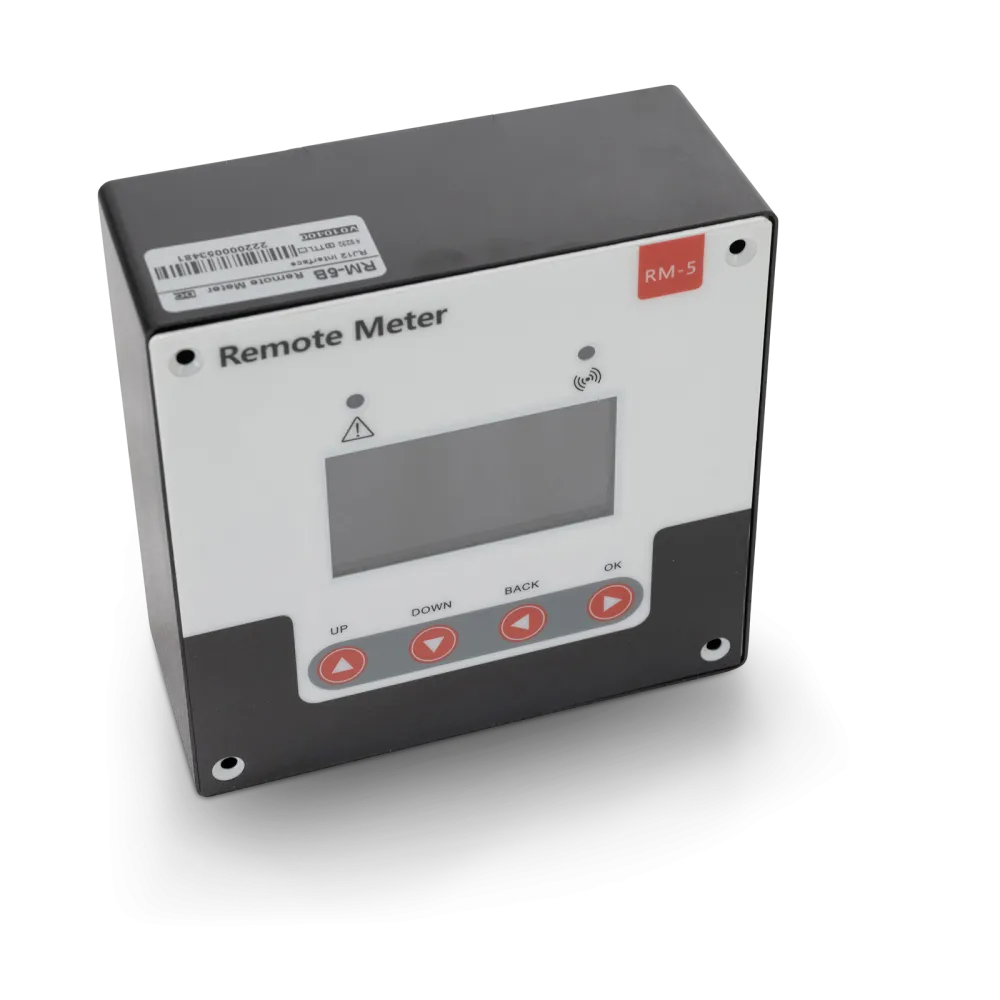 Solar remote control for SR MPPT charge controller RM-5 Solar remote control for SR MPPT charge controller RM-5