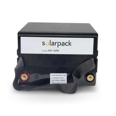 Lithium-Batterie (LiFePO4) 50Ah 12V ideal für Wohnmobil und Solar