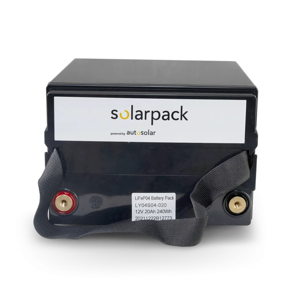 Lithium-Batterie (LiFePO4) 50Ah 12V ideal für Wohnmobil und Solar