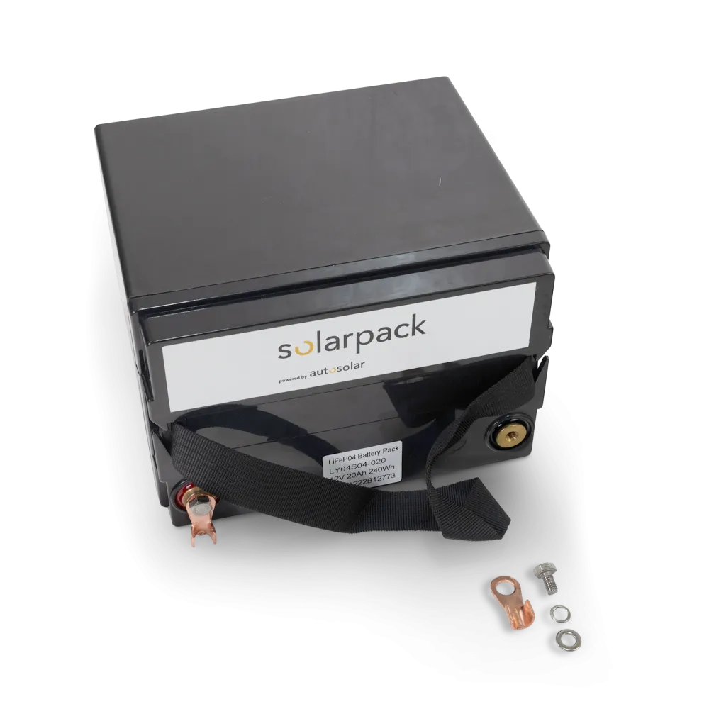 Lithium-Batterie (LiFePO4) 50Ah 12V ideal für Wohnmobil und Solar