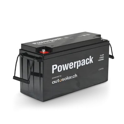 Lithium battery 150 Ah (equivalent to 300Ah) - LiFePo4 solar battery with app