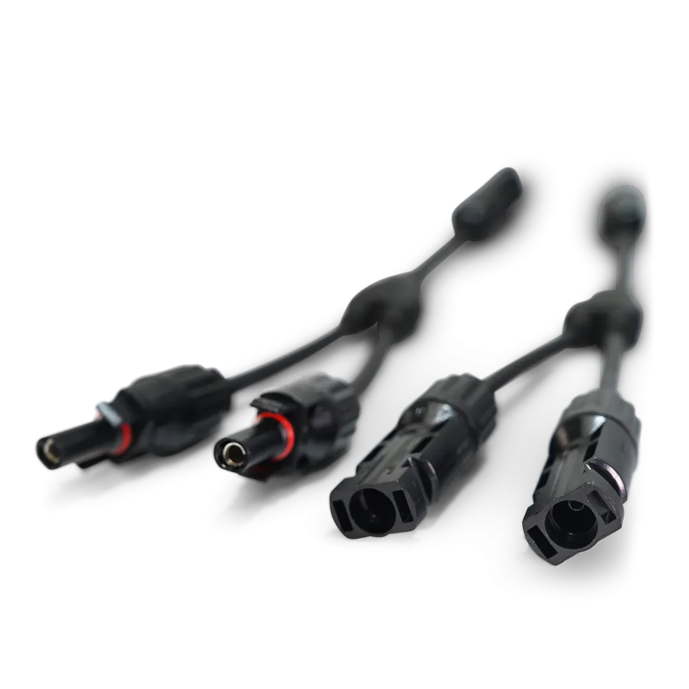 Y-Kabel Verteiler-Set Module Connector 4. Generation (MC4) Y-Kabel Verteiler-Set Module Connector 4. Generation (MC4)