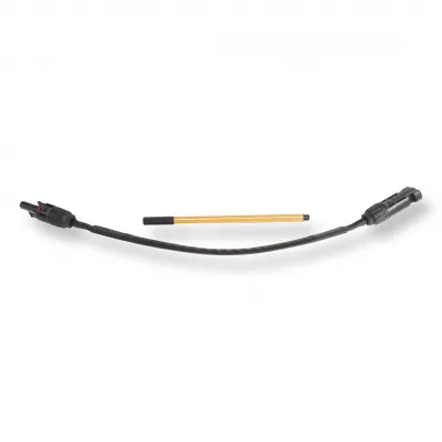 Solar cable for window feed-through