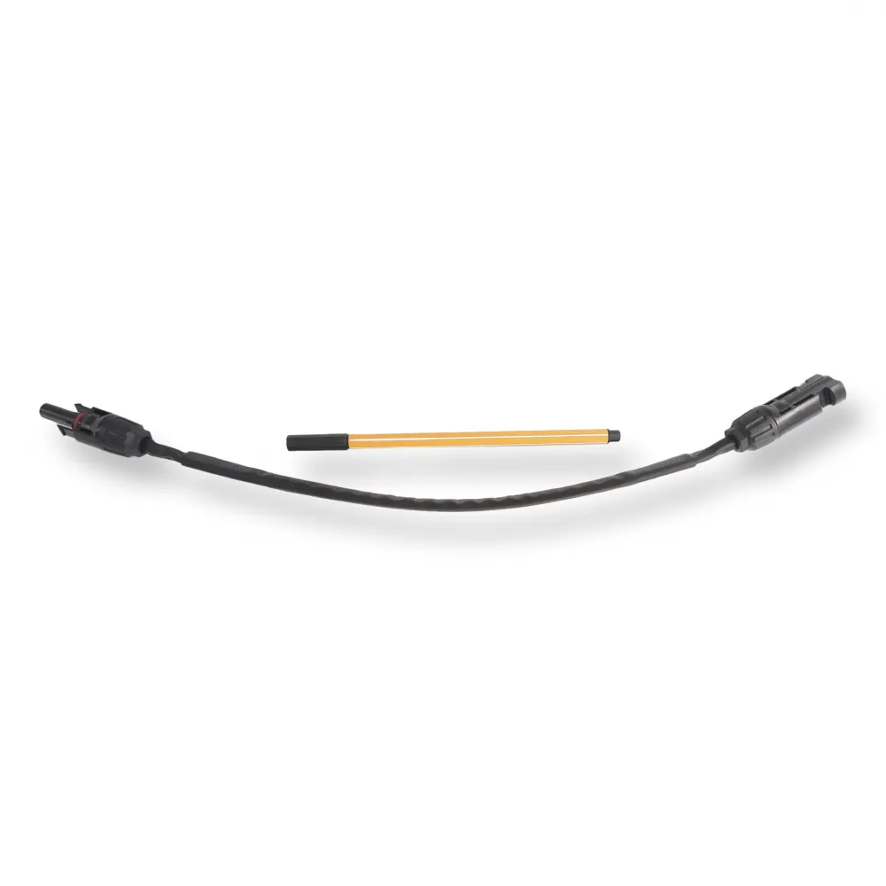 Solar cable for window feed-through