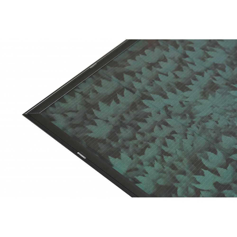 Centrale électrique de balcon en forme de feuille