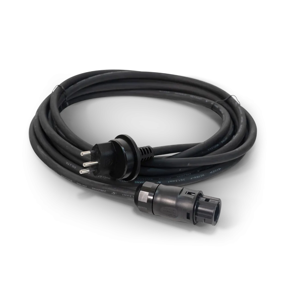 Centrale électrique de balcon en forme de feuille