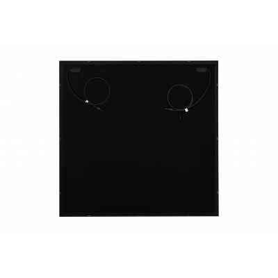 Balcony power plant with black panels