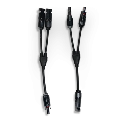 Balcony power plant with black panels