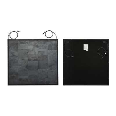 Balcony power plant in stone look