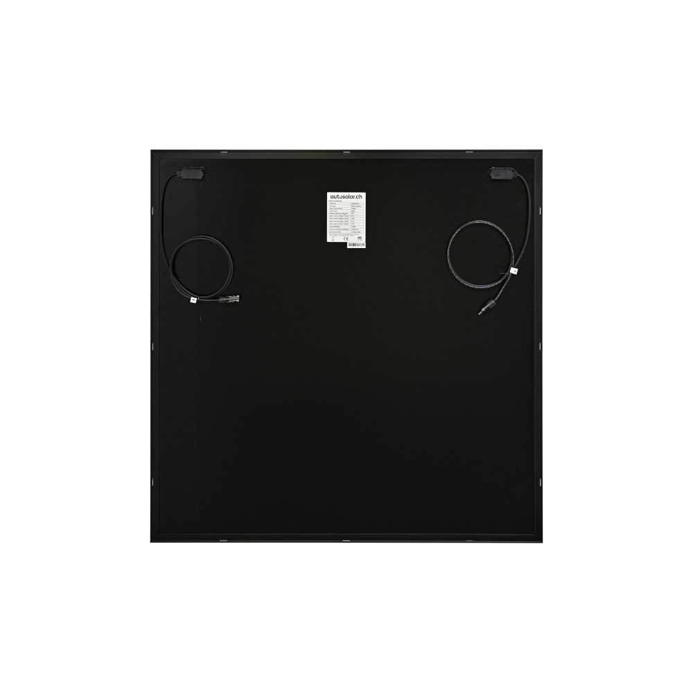 Balcony power plant in stone look