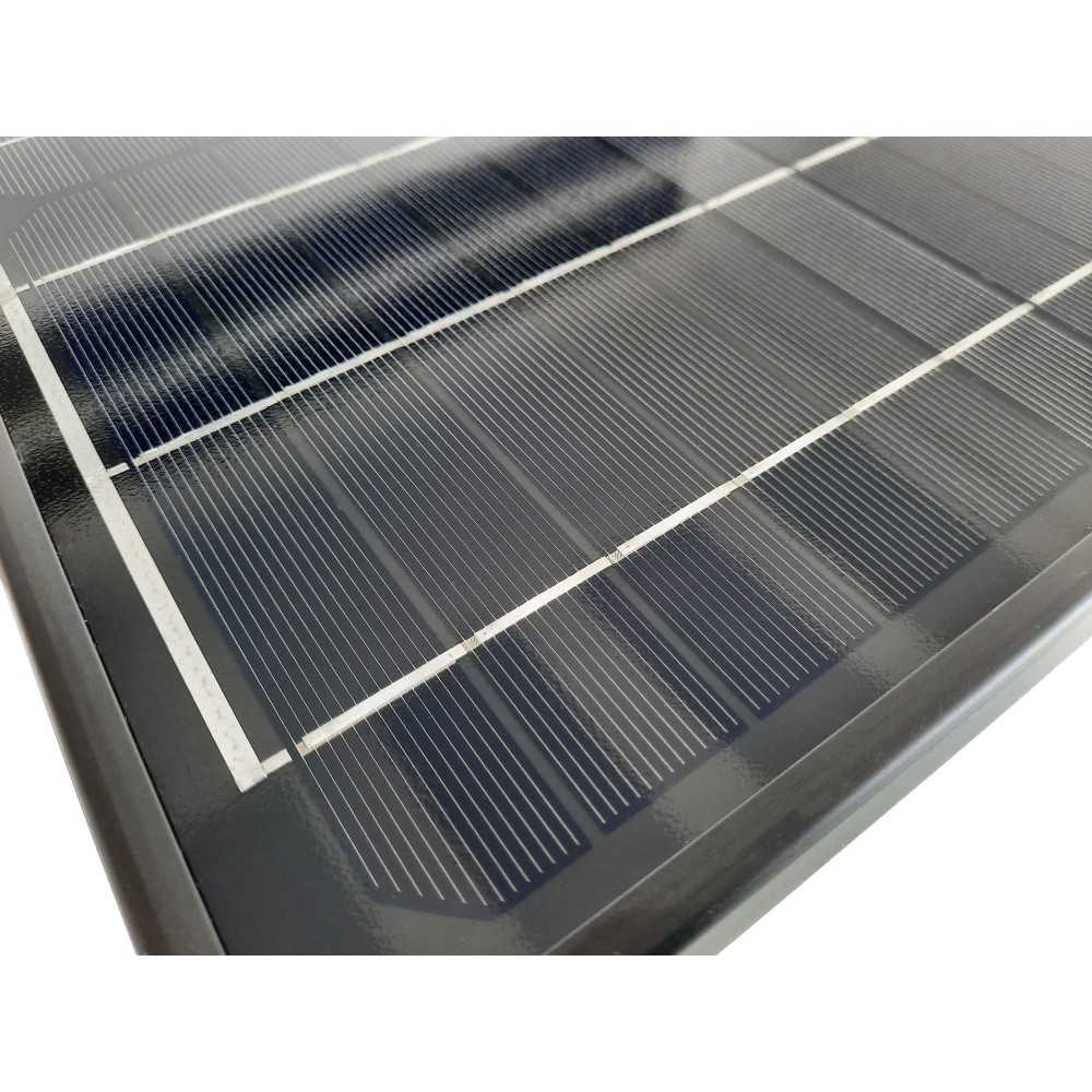 AutoSolar 20 Watt Solarpanel - Black