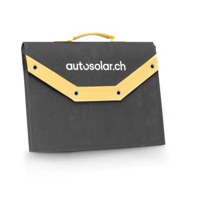 Flexible Solarmodule: Faltbares, effizientes Solarmodul 135W mit Ladegerät - AutoSolar.ch