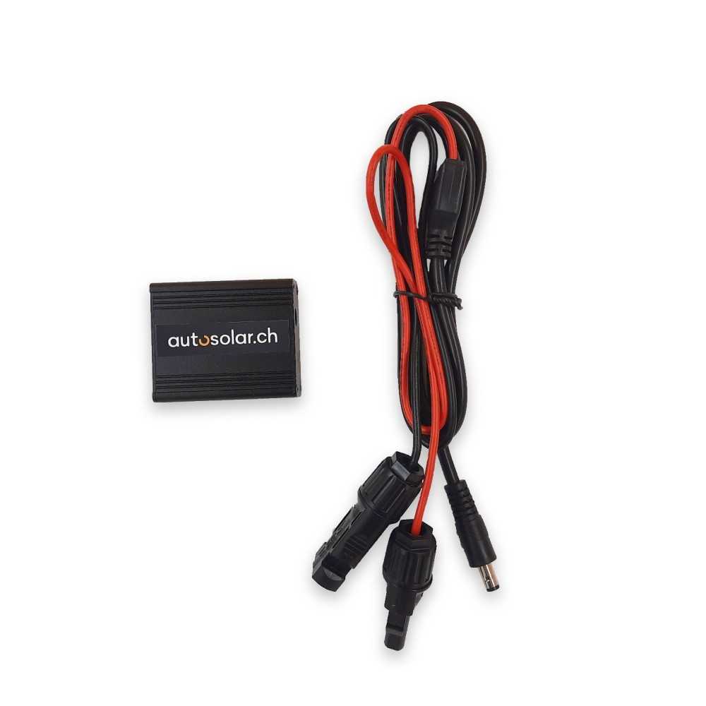 AutoSolar 135 Watt flexible solar suitcase (6 x 22.5 Watt) incl. AutoSolar DC converter