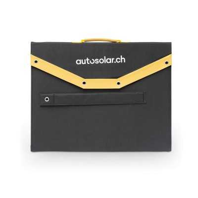 Valise solaire flexible AutoSolar 135 W (3 x 45 W) avec convertisseur CC AutoSolar