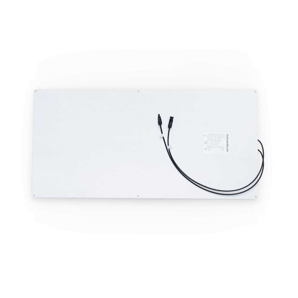 Panneau solaire 100W, flexible, fin, peu coûteux - module solaire pour camping-cars.