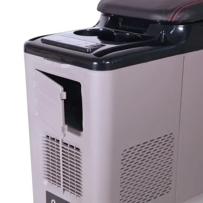 Armrest with integrated electric compressor cool box (15L)